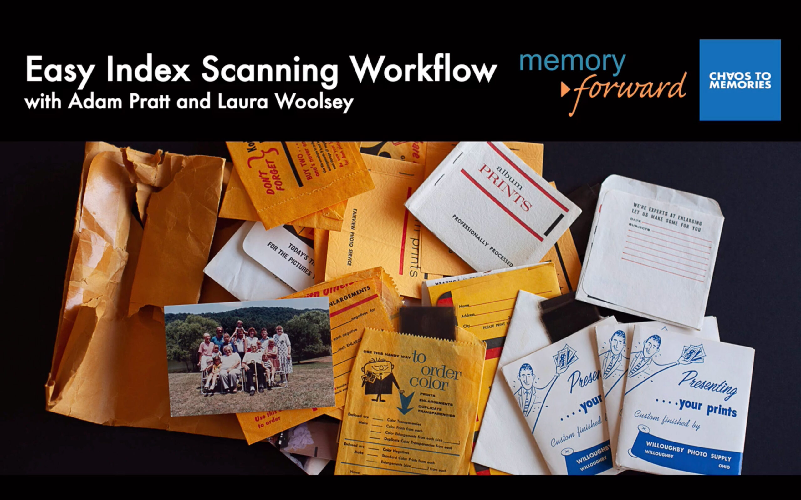 Easy Index Scanning Workflow with Adam Pratt and Laura Woolsey