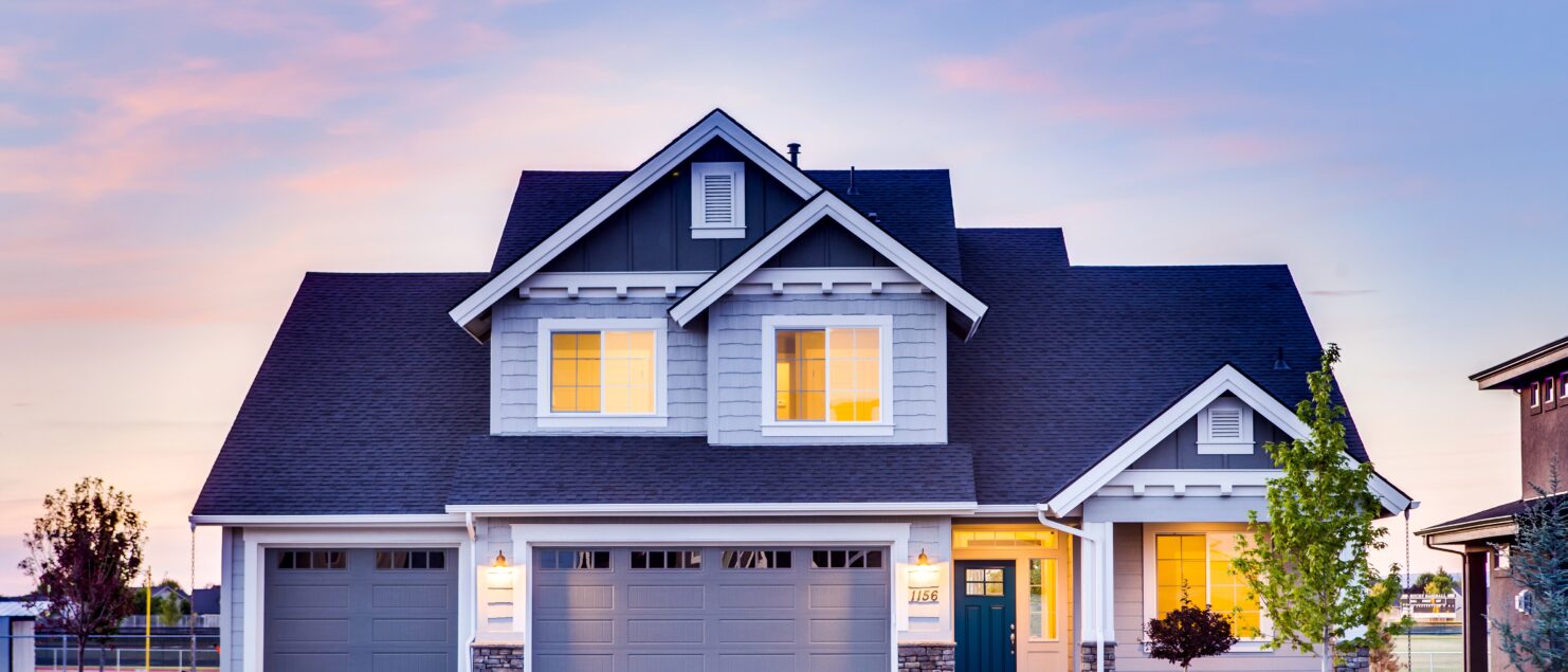 how to store physical photos - suburban house