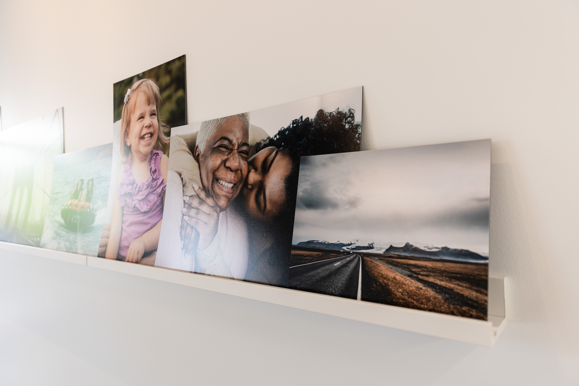 Wall Art Options at Chaos to Memories - professional photo organizers