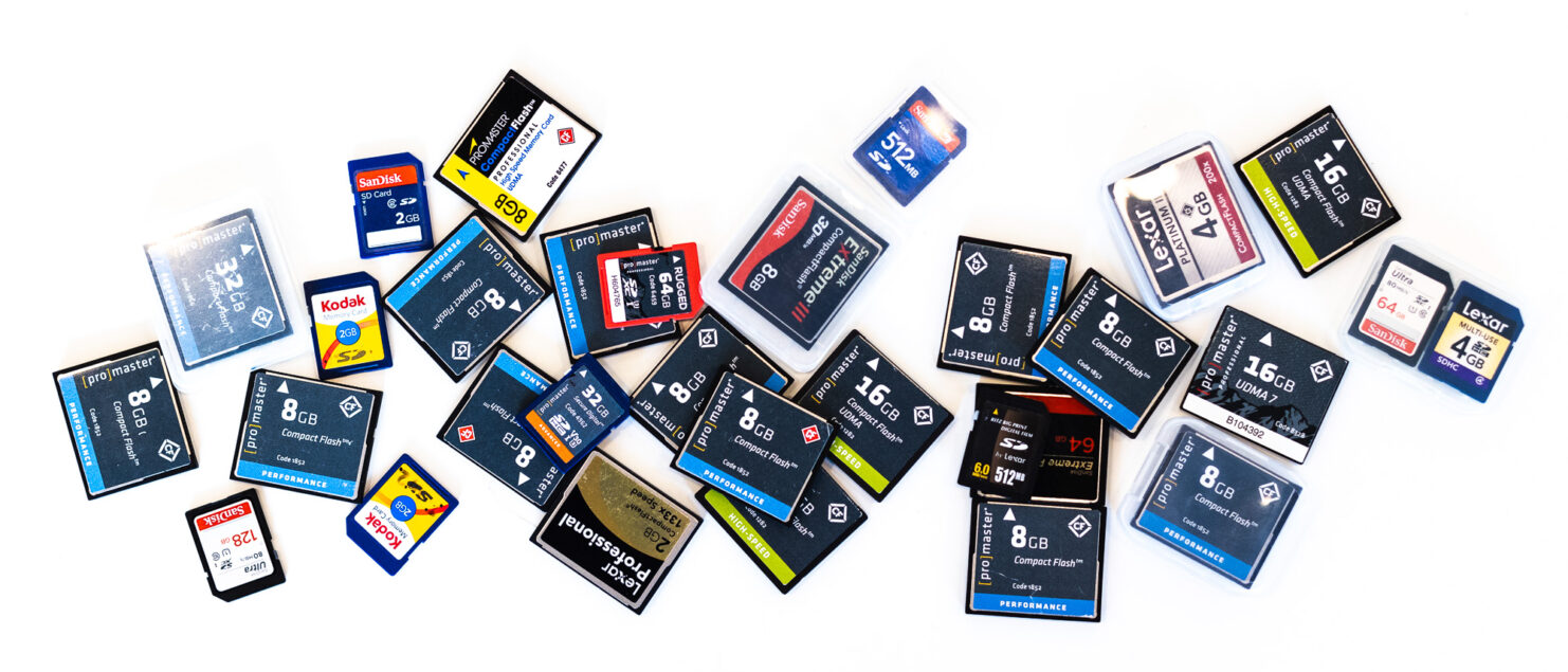 Memory card handling - formatting vs. deleting