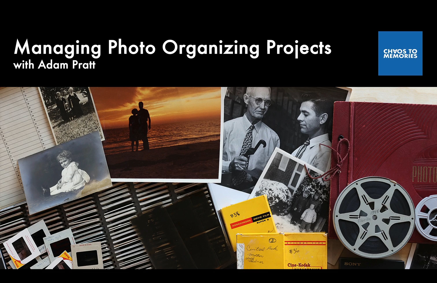 Managing Photo Organizing Projects