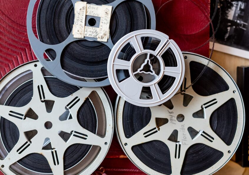 film reel formats - retirement memories - professional photo organizer