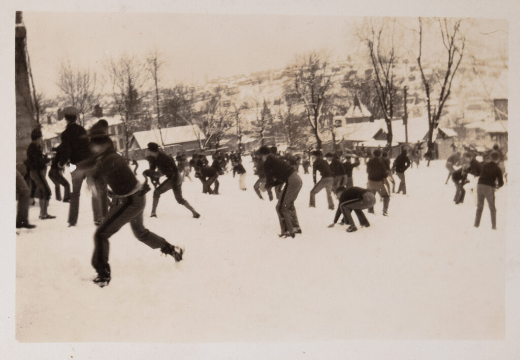 snowball fight