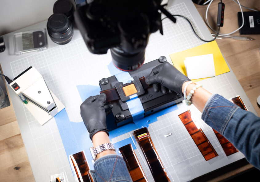 scanning photos and negatives