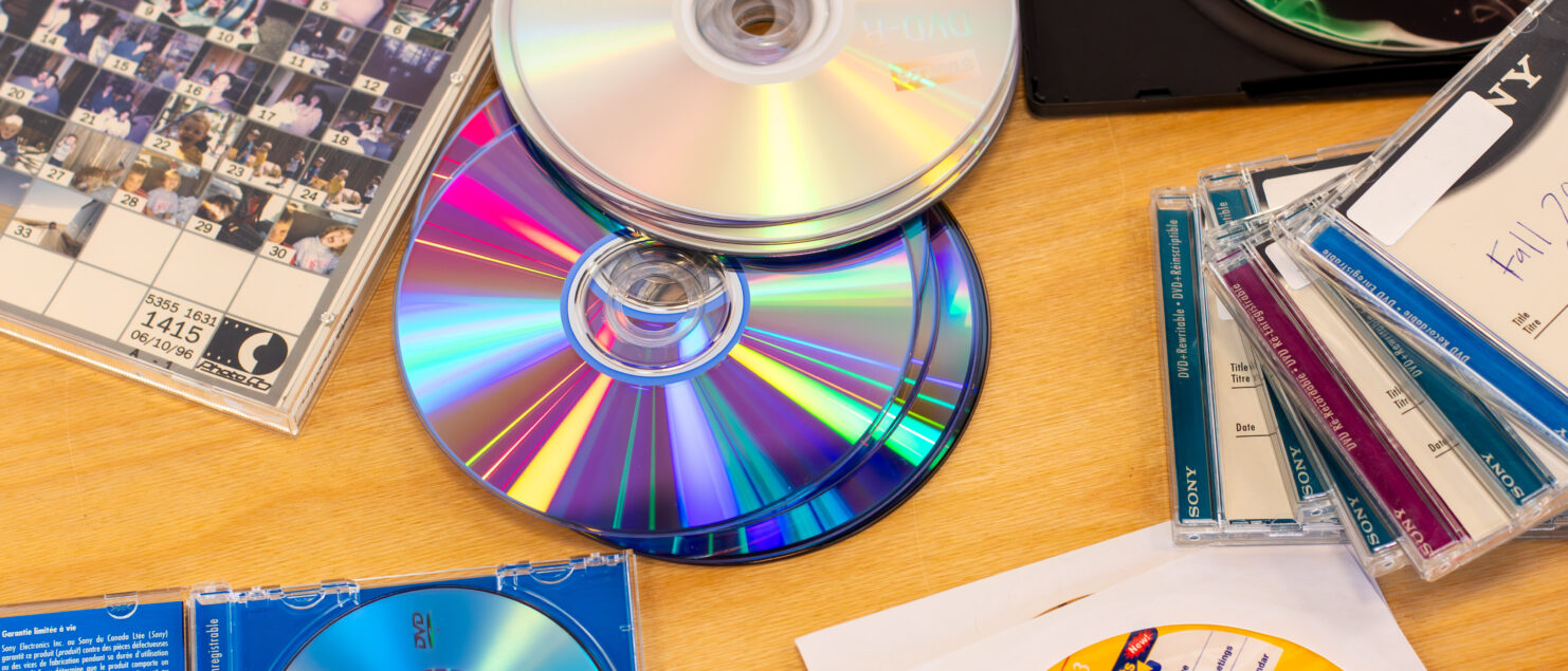 DVDs and CDs are at risk