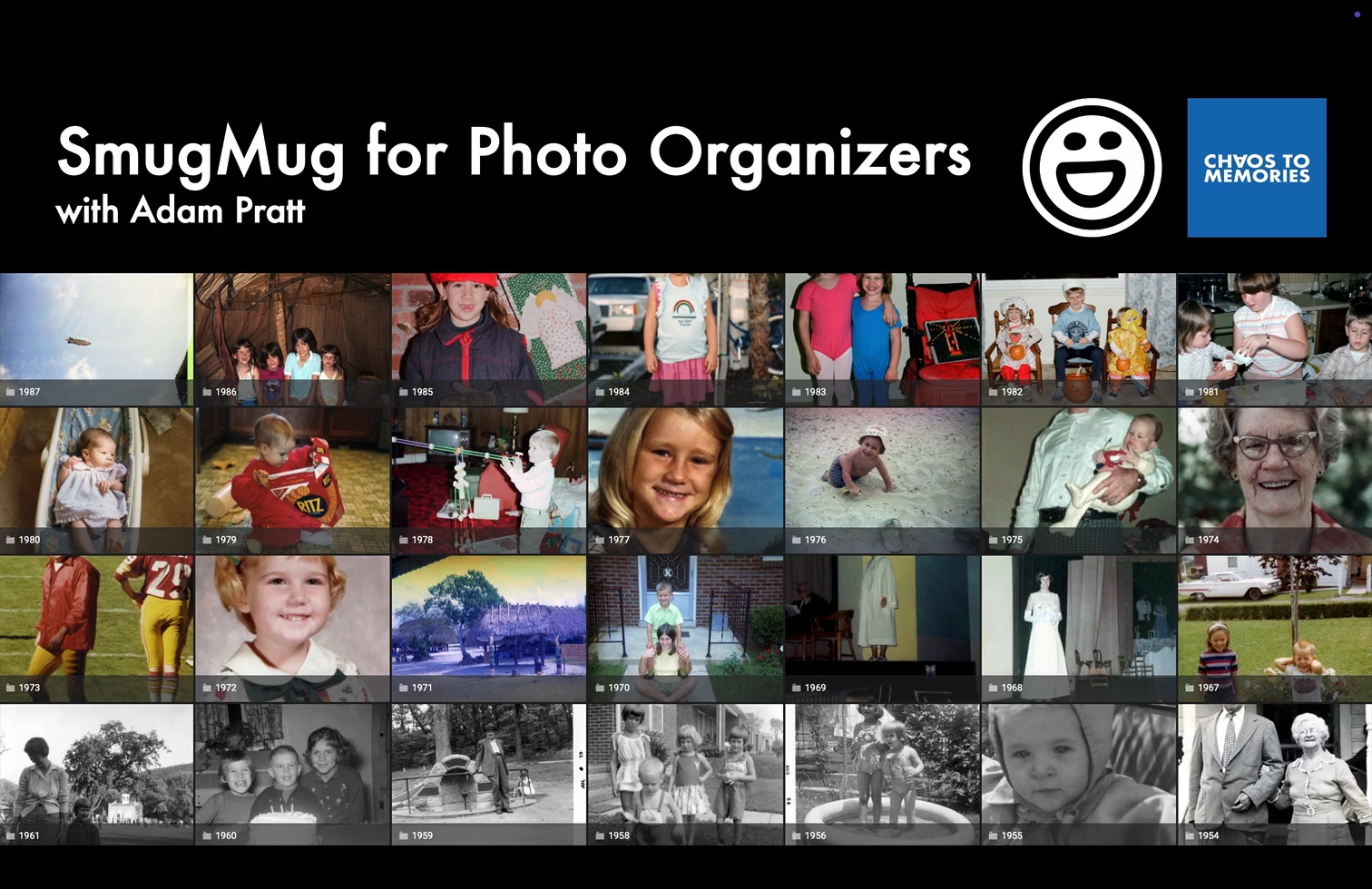 SmugMug Course Title Screen